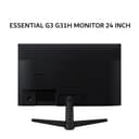 SAMSUNG MONITOR 24 INCH ESSENTIAL G3 G31H IPS FHD 1080P 1MS 144HZ HDMI+DP TILT 1Y PART + 3Y SERVICE - LS24HG310EEXXD - Image 1
