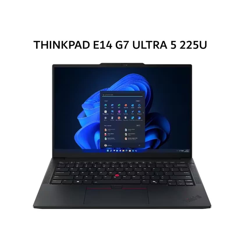 LENOVO THINKPAD E14 G7 ULTRA 5 225U 16GB 512GB 14.0WUXGA W11PRO BLK 3/3/3
