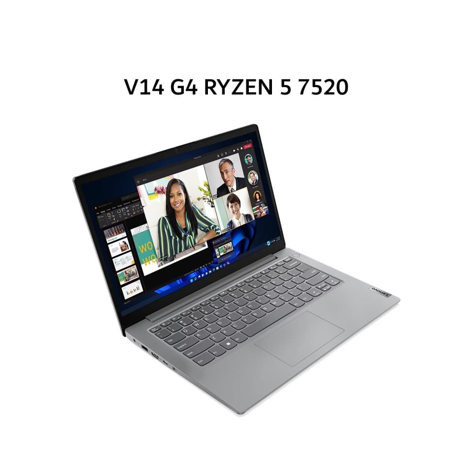 LENOVO V14 G4 RYZEN 5 7520 16GB 512GB W11+OHS 14.0FHD IPS 2Y GRY -0UID