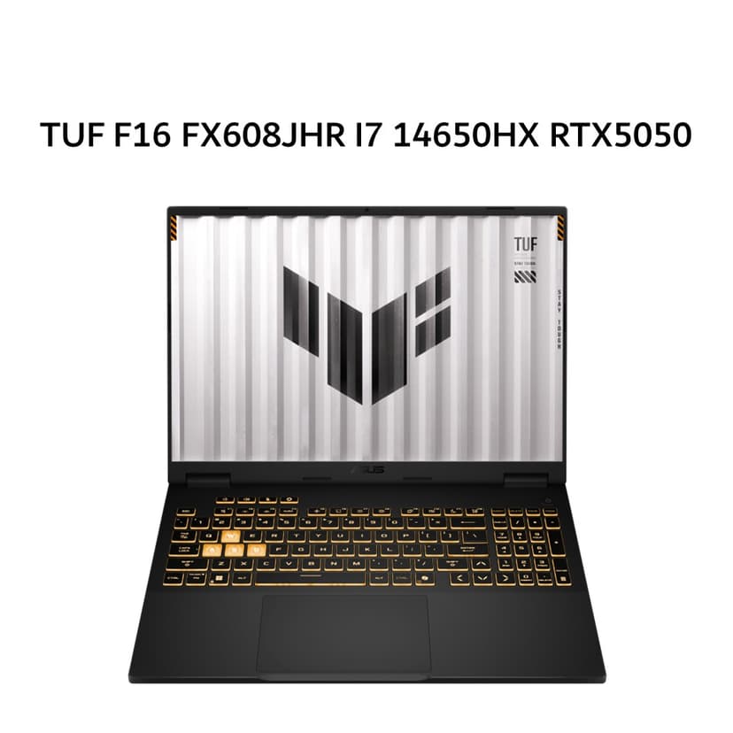 ASUS TUF F16 FX608JHR I7 14650HX RTX5050 8GB/ 16GB 512GB W11+OHS+M365 16.0WUXGA 165HZ GRY -I7N55J6G-HM