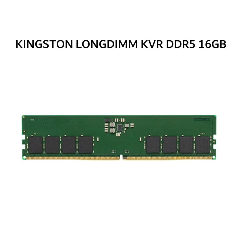 KINGSTON LONGDIMM KVR DDR5 16GB (16GBX1) 5600MHZ CL46