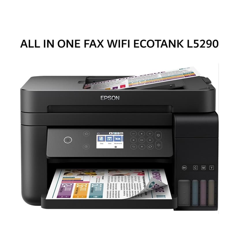 EPSON ALL IN ONE FAX WIFI ADF ECOTANK L5290 2Y