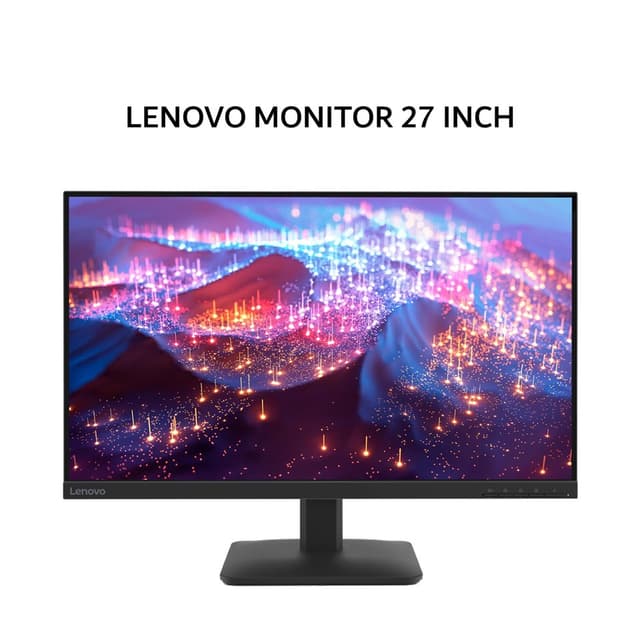 LENOVO MONITOR 27 INCH L27-4E IPS FHD 1080P 5MS 100HZ TILT 3Y