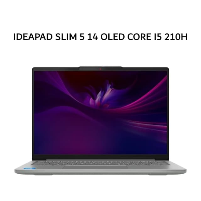 LENOVO IDEAPAD SLIM 5 14 OLED CORE I5 210H 16GB 512GB W11+OHS+M365B 14.0WUXGA 2Y PREM+ADP GRY -5EID