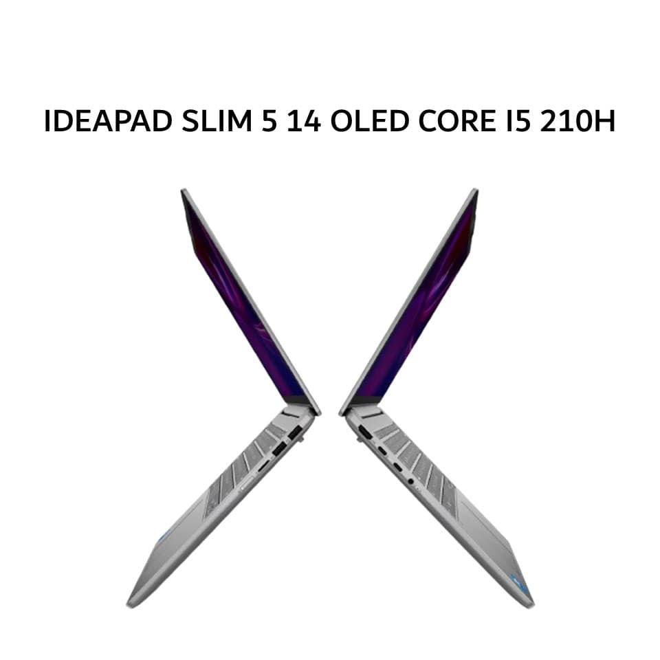 LENOVO IDEAPAD SLIM 5 14 OLED CORE I5 210H 16GB 512GB W11+OHS+M365B 14.0WUXGA 2Y PREM+ADP GRY -5EID