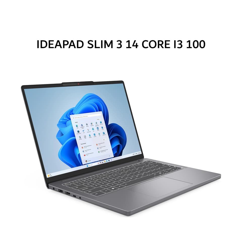LENOVO IDEAPAD SLIM 3 14 CORE I3 100 8GB 512GB W11+OHS 14.0WUXGA IPS 2Y PREM+2ADP GRY -02ID