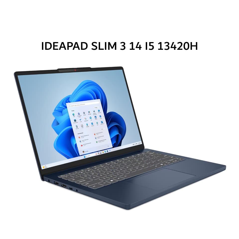 LENOVO IDEAPAD SLIM 3 14 I5 13420H 16GB 512GB W11+OHS+M365B 14.0WUXGA IPS BLIT 2Y PREM+2ADP BLU -BYID/16