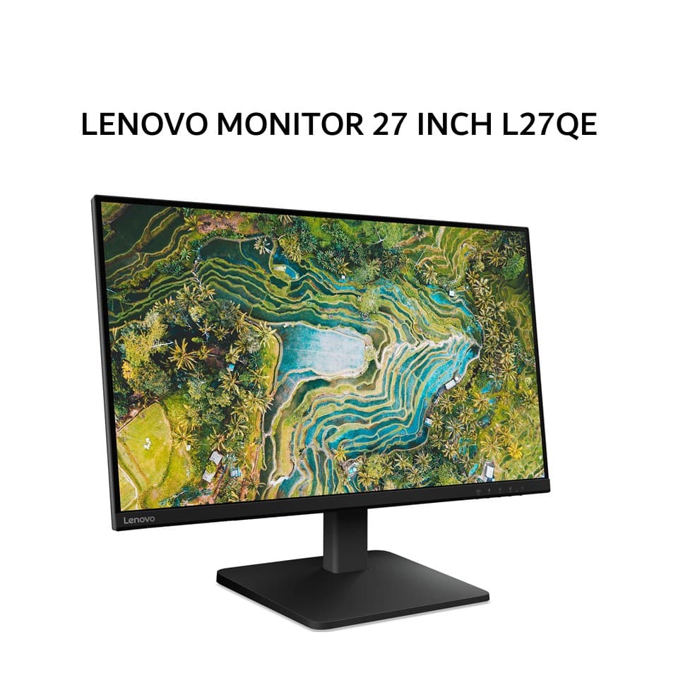 LENOVO MONITOR 27 INCH L27QE IPS 2K 1440P 4MS 100HZ TILT 3Y