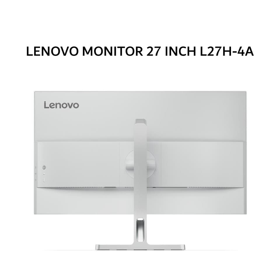 LENOVO MONITOR 27 INCH L27H-4A IPS QHD 2K 1440P 1MS 100HZ ERGONOMIC SPEAKER USB-C CLOUD GREY 3Y