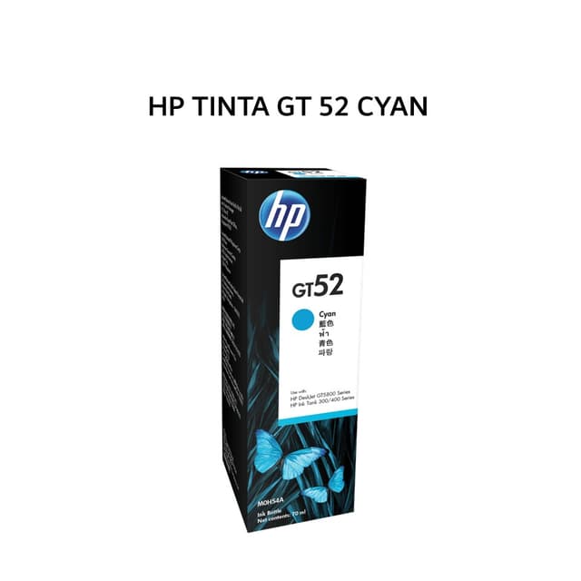 HP TINTA GT 52 CYAN