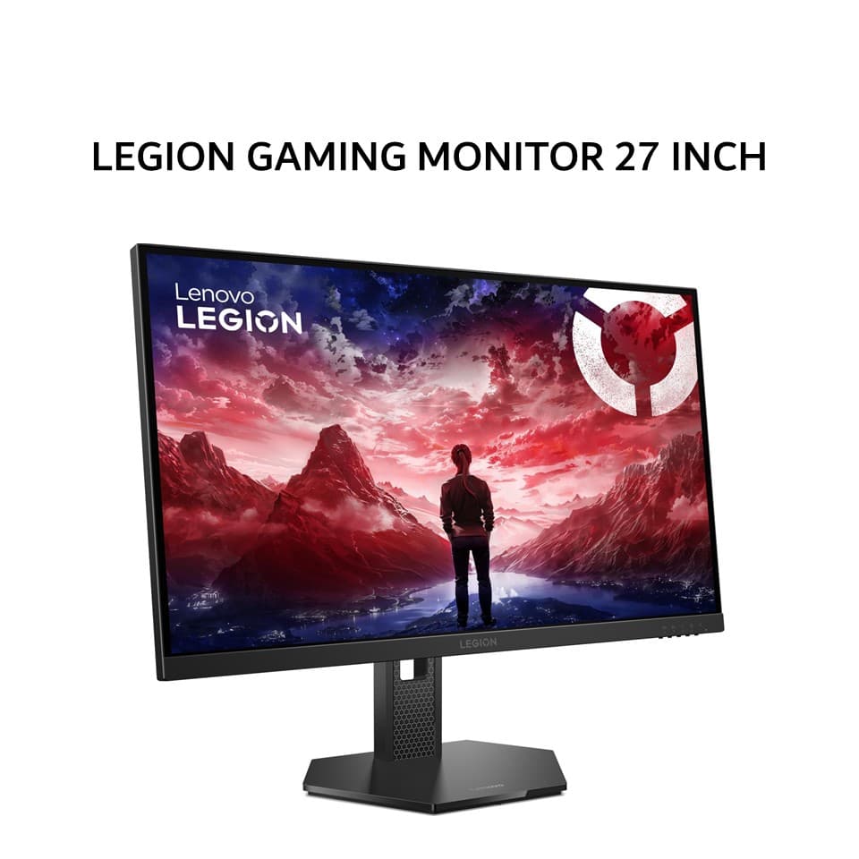 LENOVO LEGION GAMING MONITOR 27 INCH LEGION 27Q-10 IPS QHD 2K 1440P 0.5MS 240HZ HDR 10 SRGB FULL ERGONOMIC BLACK 3Y