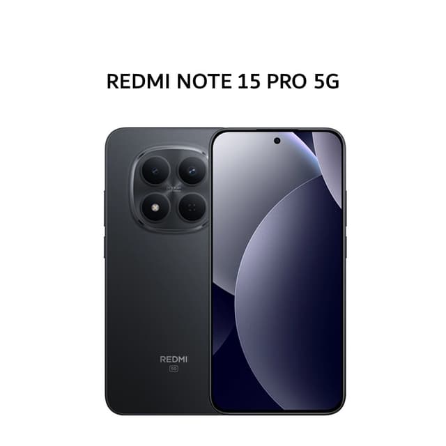XIAOMI REDMI NOTE 15 PRO 5G 12GB 512GB BLACK