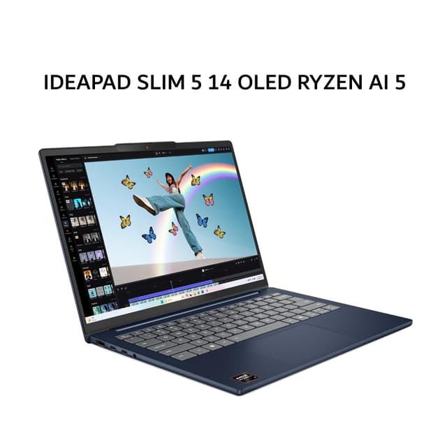 LENOVO IDEAPAD SLIM 5 14 OLED RYZEN AI 5 330 16GB 512GB W11+OHS+M365B 14.0WUXGA 2Y PREM+2ADP BLU -CLID