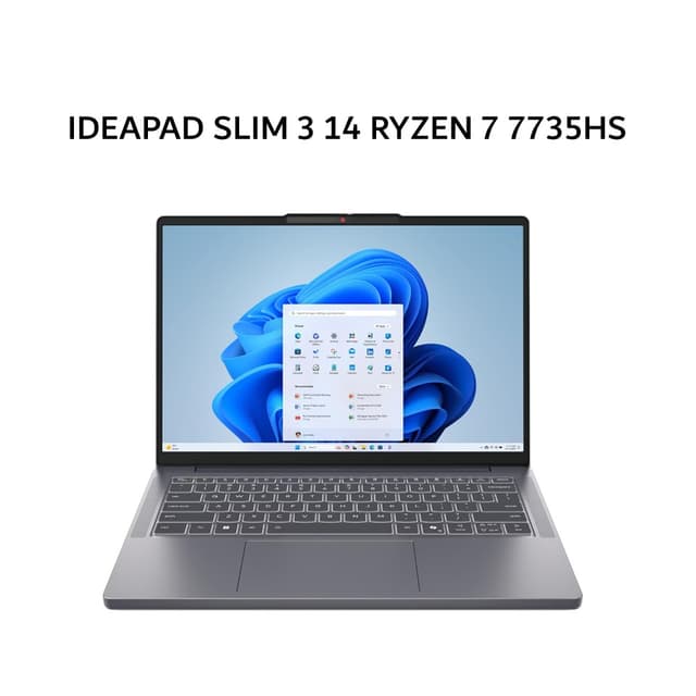 LENOVO IDEAPAD SLIM 3 14 RYZEN 7 7735HS 16GB 512GB W11+OHS+M365B 14.0WUXGA IPS 2Y PREM+2ADP GRY -88ID