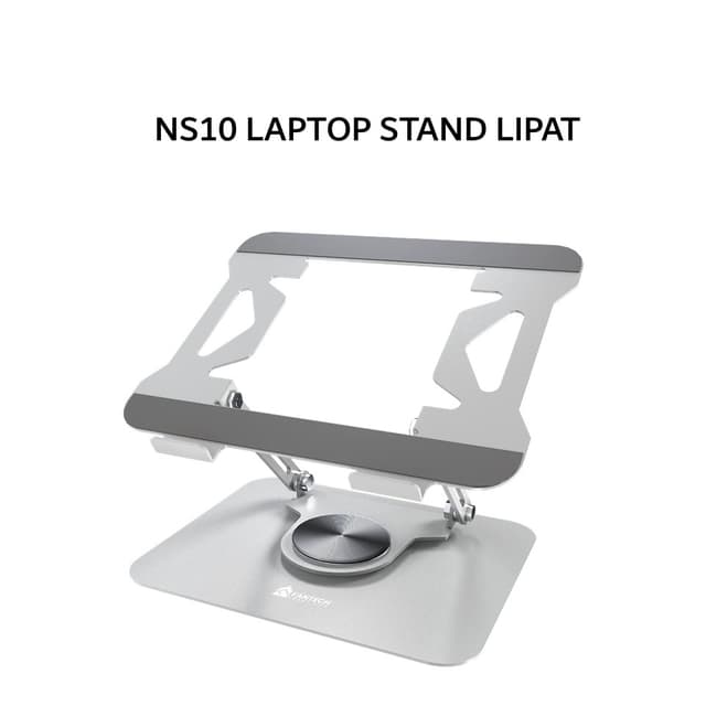 FANTECH NS10 LAPTOP STAND LIPAT ROTATE 11-17 INCH SILVER