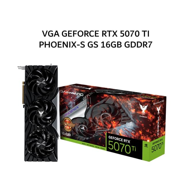 GAINWARD VGA GEFORCE RTX 5070 TI PHOENIX-S GS 16GB GDDR7 3Y