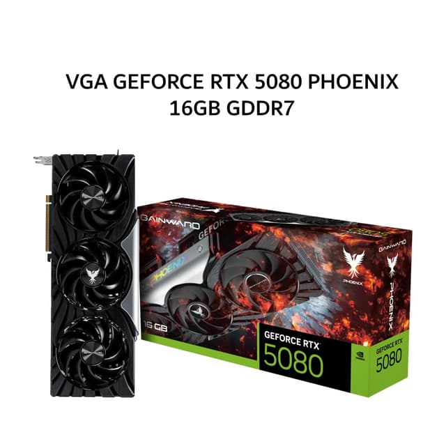 GAINWARD VGA GEFORCE RTX 5080 PHOENIX 16GB GDDR7 3Y