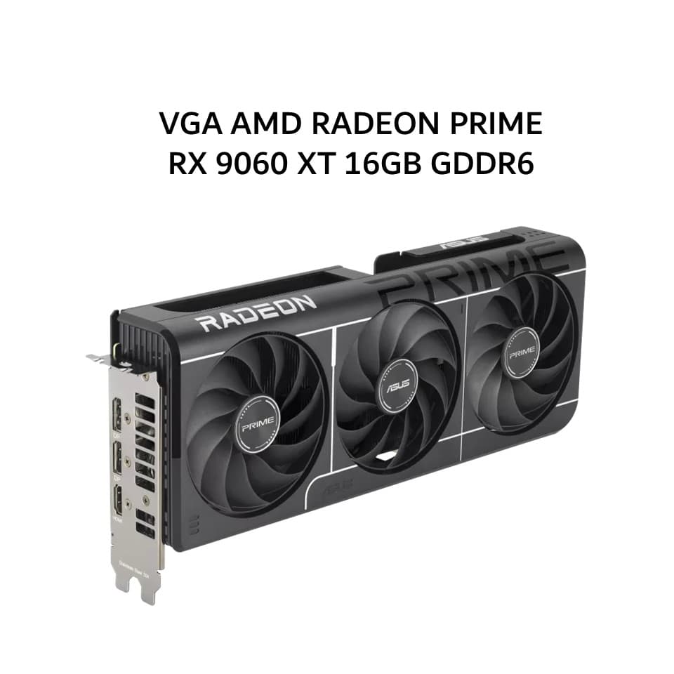 ASUS VGA AMD RADEON PRIME RX 9060 XT 16GB GDDR6 OC 3Y