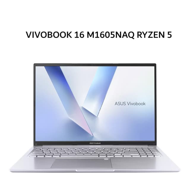 ASUS VIVOBOOK 16 M1605NAQ RYZEN 5 150 16GB 512GB W11+OHS+M365 16.0WUXGA OLED BLIT SLV -OLED5152M