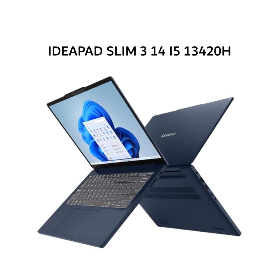 LENOVO IDEAPAD SLIM 3 14 I5 13420H 8GB 512GB W11+OHS+M365B 14.0WUXGA IPS BLIT 2Y PREM+2ADP BLU -CUID