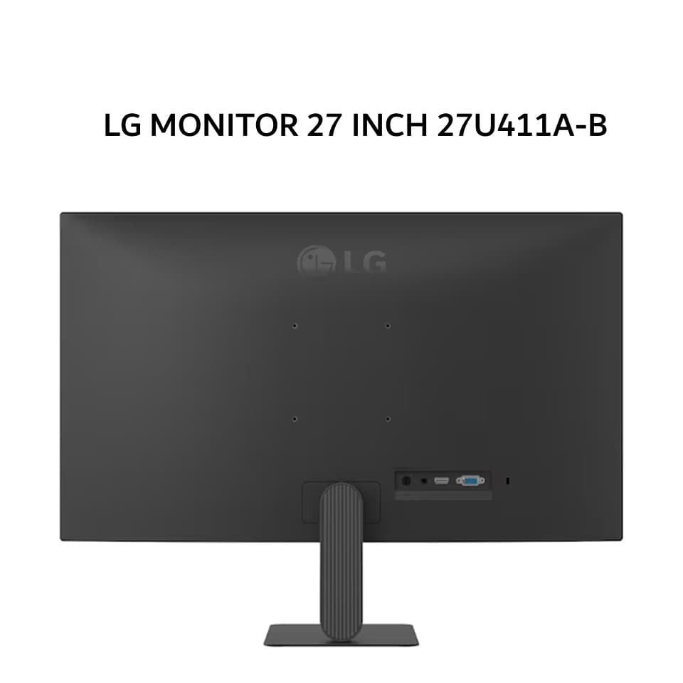 LG MONITOR 27 INCH 27U411A-B IPS FHD 1080P 1MS HDR 10 120HZ 4 SIDE BORDERLESS