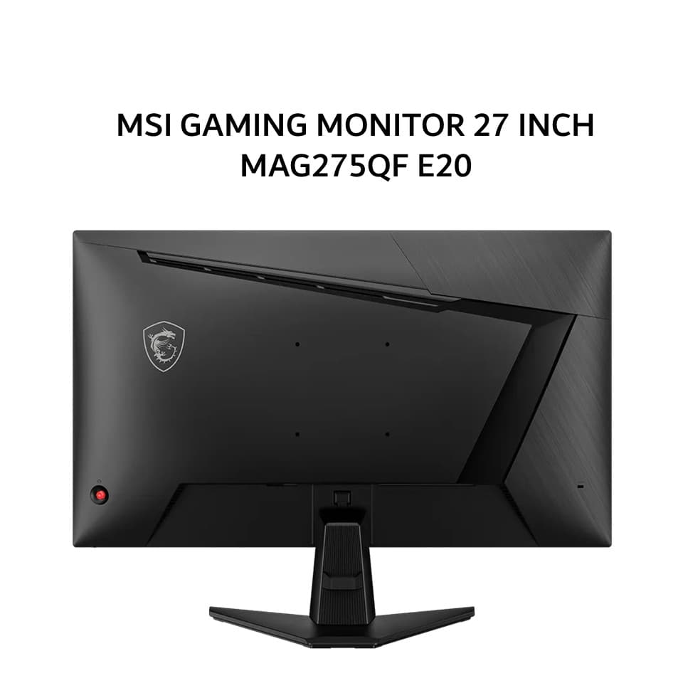 MSI GAMING MONITOR 27 INCH MAG 275QF/ MAG275QF E20 RAPID IPS WQHD 1440P 0.5MS 200HZ HDR 3Y