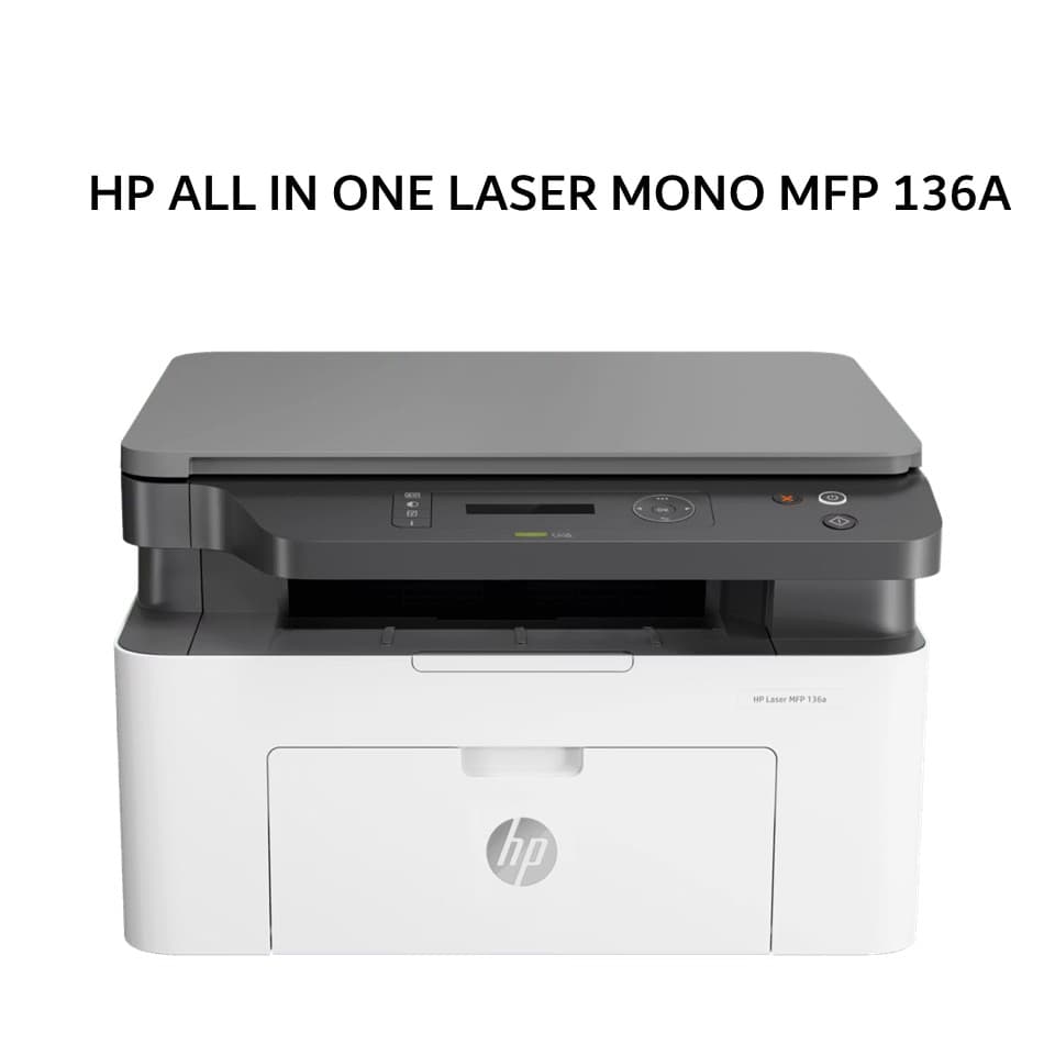 HP ALL IN ONE LASER MONO MFP 136A 2Y