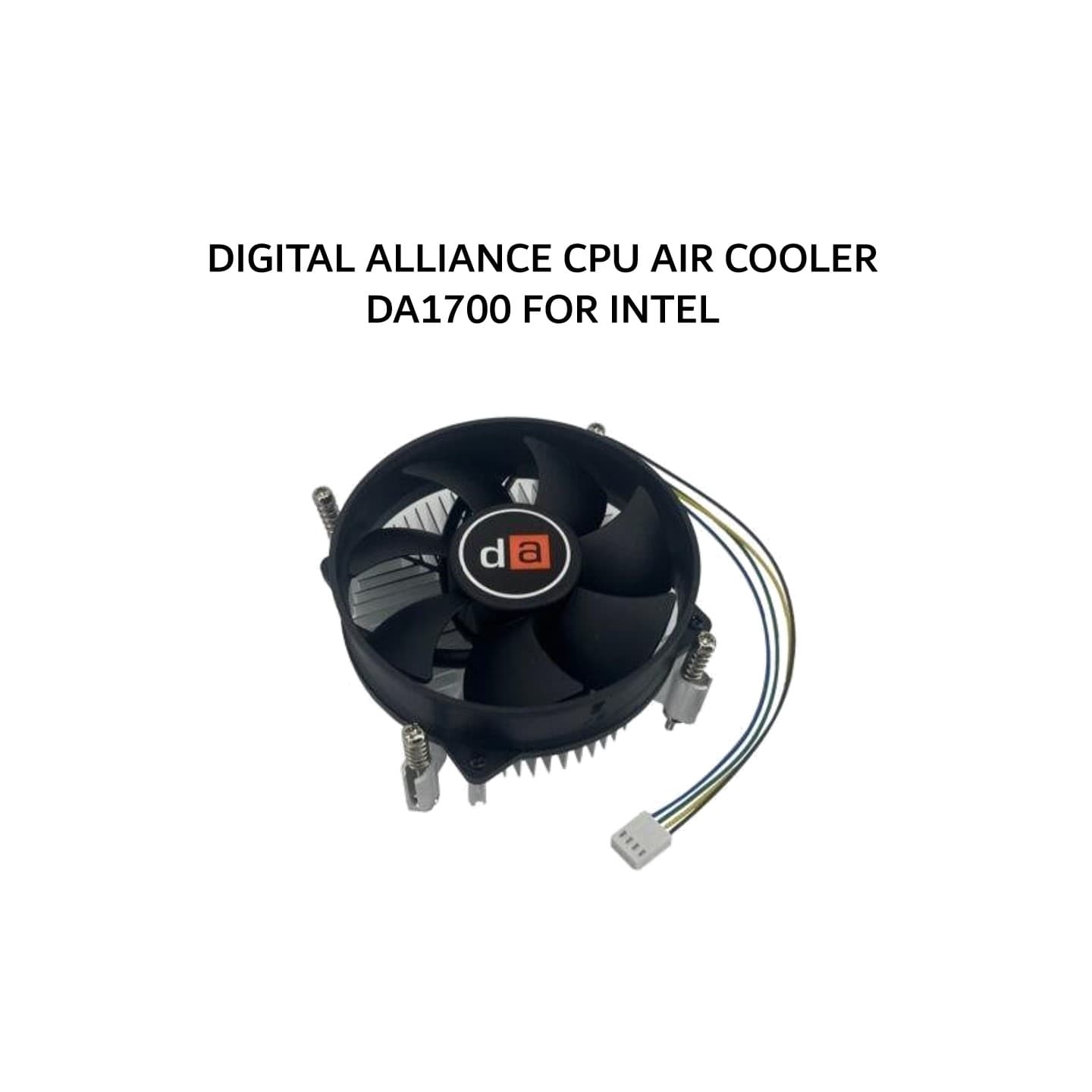 DIGITAL ALLIANCE CPU AIR COOLER DA1700 FOR INTEL LGA115X / LGA1200/ LGA1700 1Y