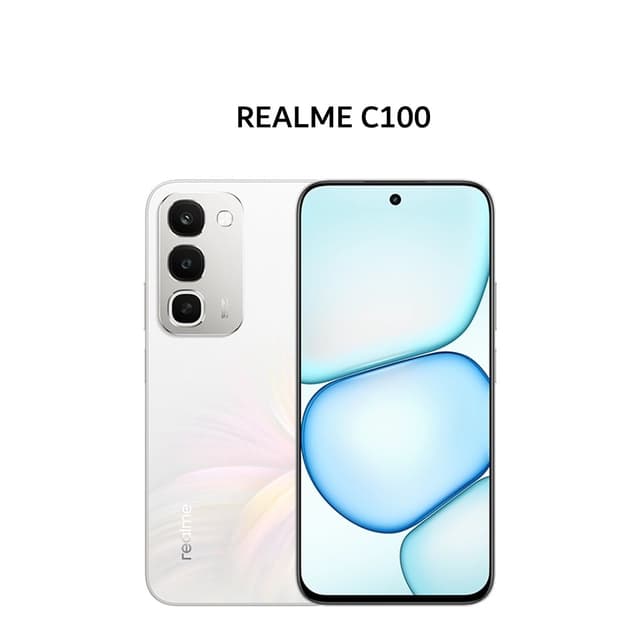 REALME C100 6GB 128GB GLORY WHITE