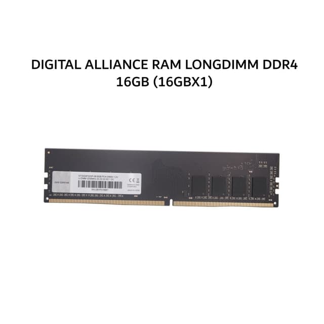 DIGITAL ALLIANCE RAM LONGDIMM DDR4 16GB (16GBX1) 3200MHZ