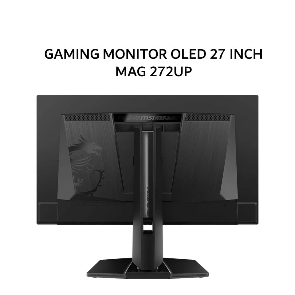MSI OLED GAMING MONITOR 27 INCH MAG 272UP / MAG272UP QD-OLED X24 UHD 4K 2160P 0.03MS 240HZ HDR TRUEBLACK 400 ERGONOMIC 3Y