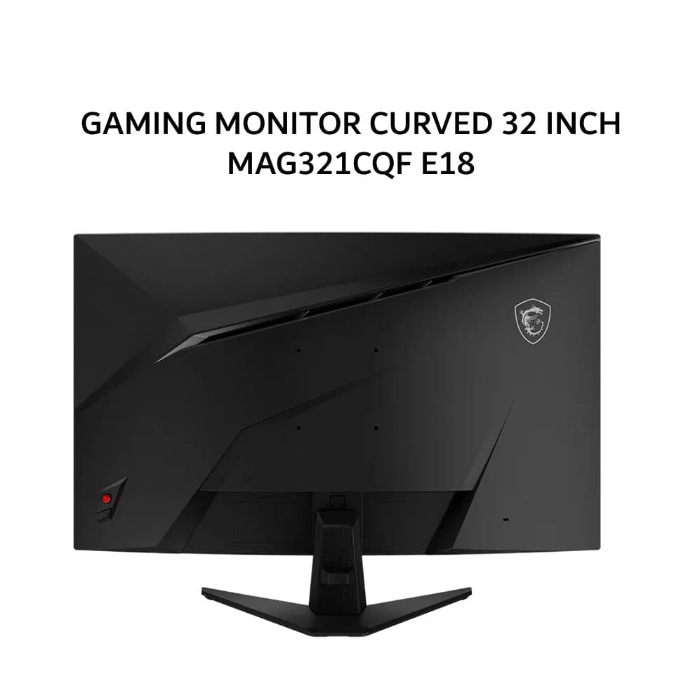 MSI GAMING MONITOR CURVED 32 INCH MAG 321CQF / MAG321CQF E18 RAPID VA WQHD 2K 1440P 180HZ HDR 3Y