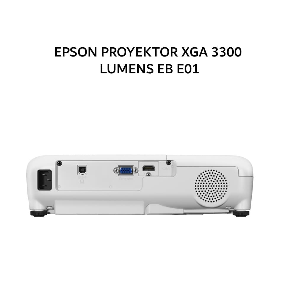 EPSON PROYEKTOR XGA 3300 LUMENS EB E01 1Y