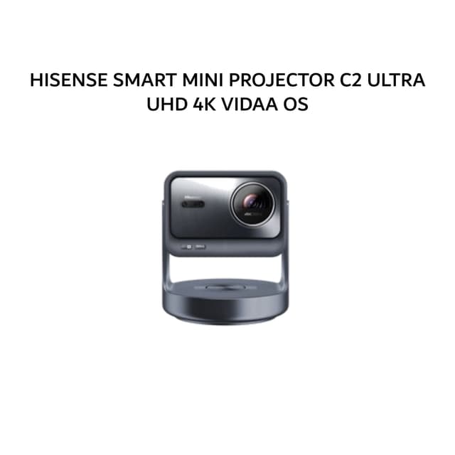 HISENSE SMART MINI PROJECTOR C2 ULTRA UHD 4K VIDAA OS