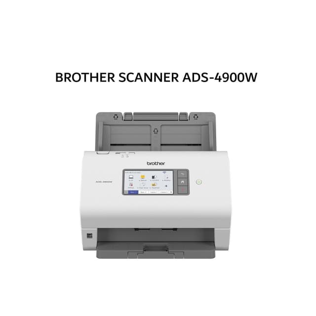 BROTHER SCANNER ADS-4900W 60PPM WIFI LAN ADF 100 SHEET 3Y
