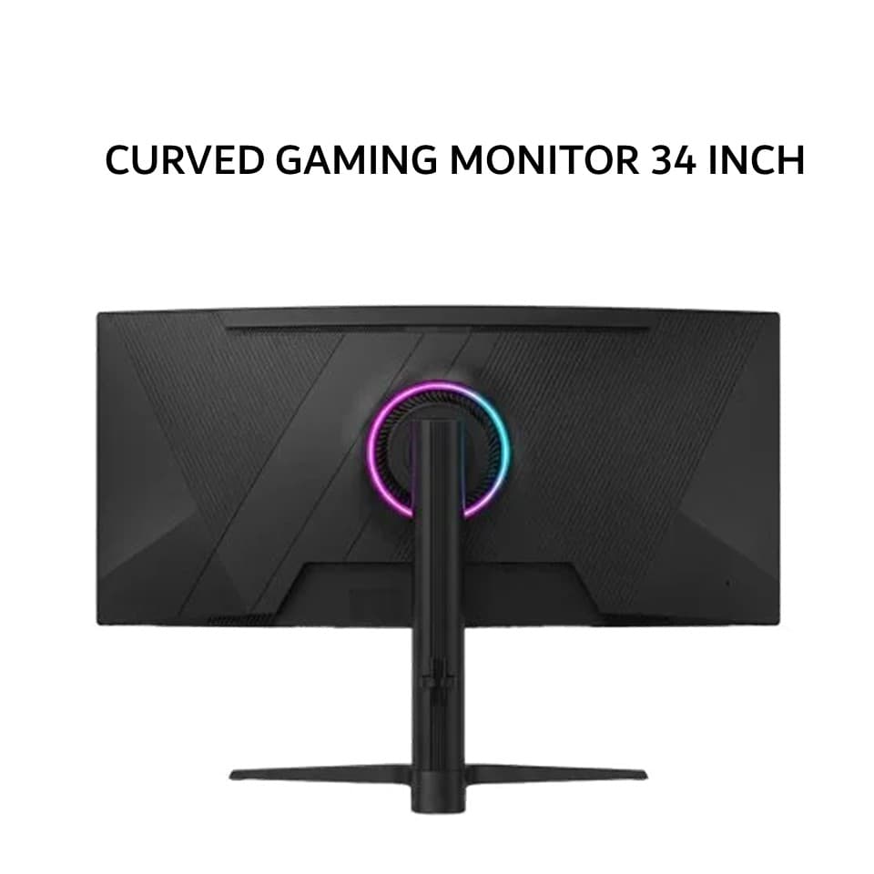 DIGITAL ALLIANCE CURVED GAMING MONITOR 34 INCH 1500R UWQHD 2K 1440P 1MS 240HZ BLACK DP HDMI MX340 2Y
