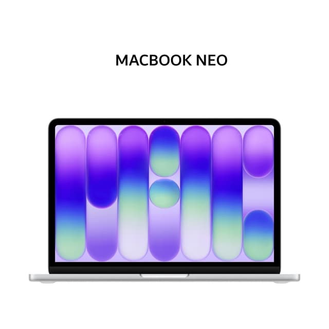 APPLE MACBOOK NEO 13 A18 PRO 6C CPU 8GB 256GB 13.0 SILVER GRS RSMI INDONESIA -MHFA4ID