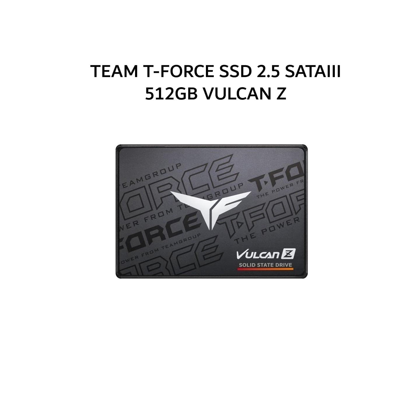 TEAM T-FORCE SSD 2.5 SATAIII 512GB VULCAN Z QLC 3Y - UP TO 550 MB/S