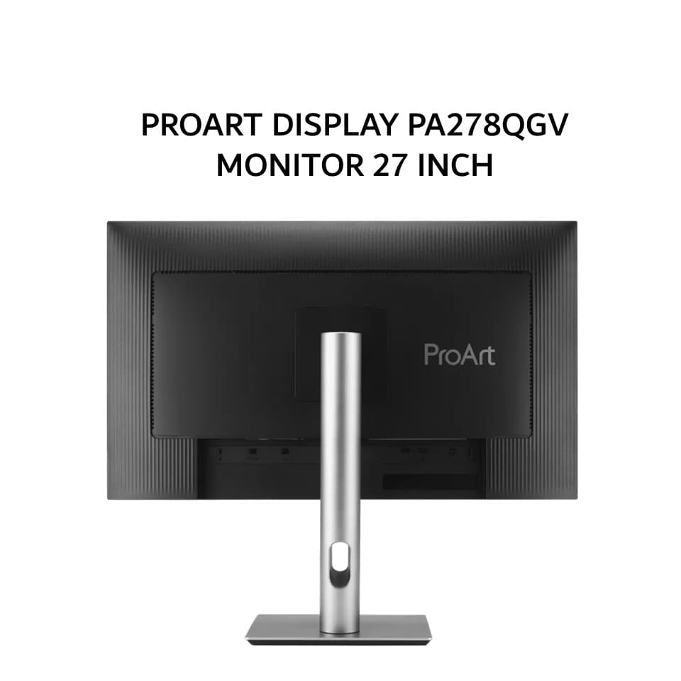 ASUS MONITOR 27 INCH PROART DISPLAY PA278QGV QHD 2K 14400P 5MS 120HZ HDR10 HDMI&DP SPEAKER ERGONOMIC 3Y