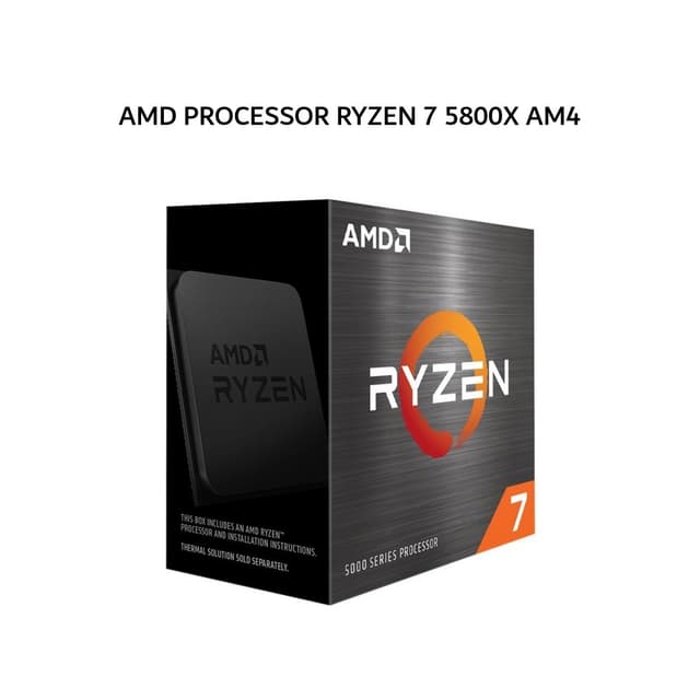 AMD PROCESSOR RYZEN 7 5800X AM4 3Y