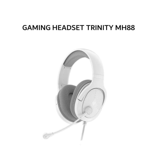 FANTECH GAMING HEADSET TRINITY MH88 WHITE