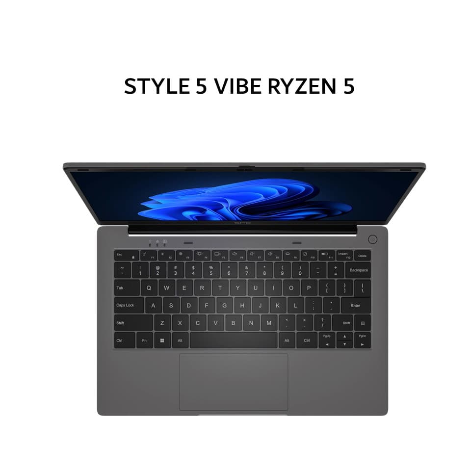 SPC STYLE 5 VIBE RYZEN 5 3500U 8GB 256GB DOS 14.0FHD IPS BLIT GREY