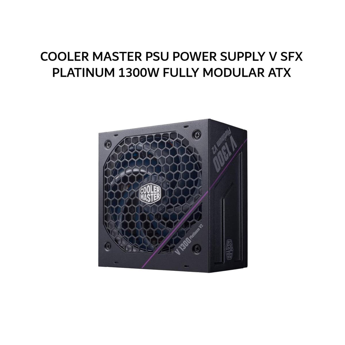 COOLER MASTER PSU POWER SUPPLY V SFX PLATINUM 1300W (80+ PLATINUM) FULLY MODULAR ATX 3.1 12V-2X6 BLACK 10Y