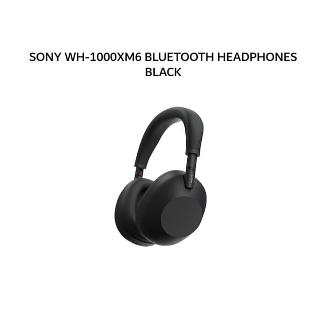 SONY WH-1000XM6 / WH 1000XM6 BLUETOOTH HEADPHONES - BLACK