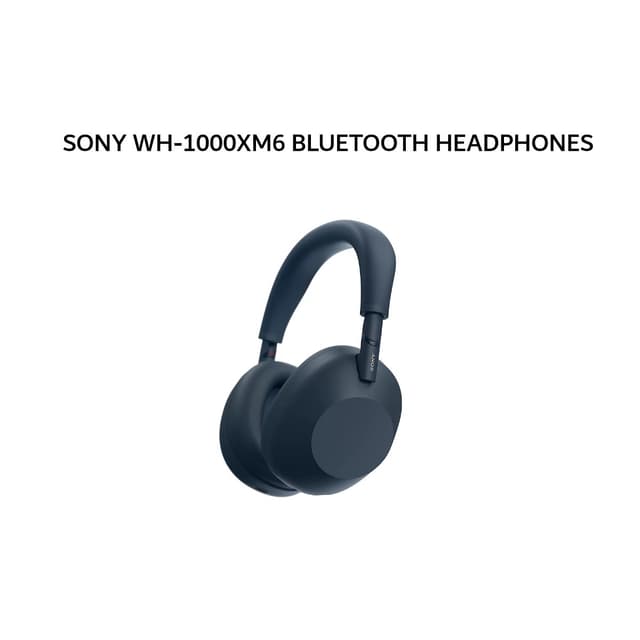 SONY WH-1000XM6 / WH 1000XM6 BLUETOOTH HEADPHONES - BLUE