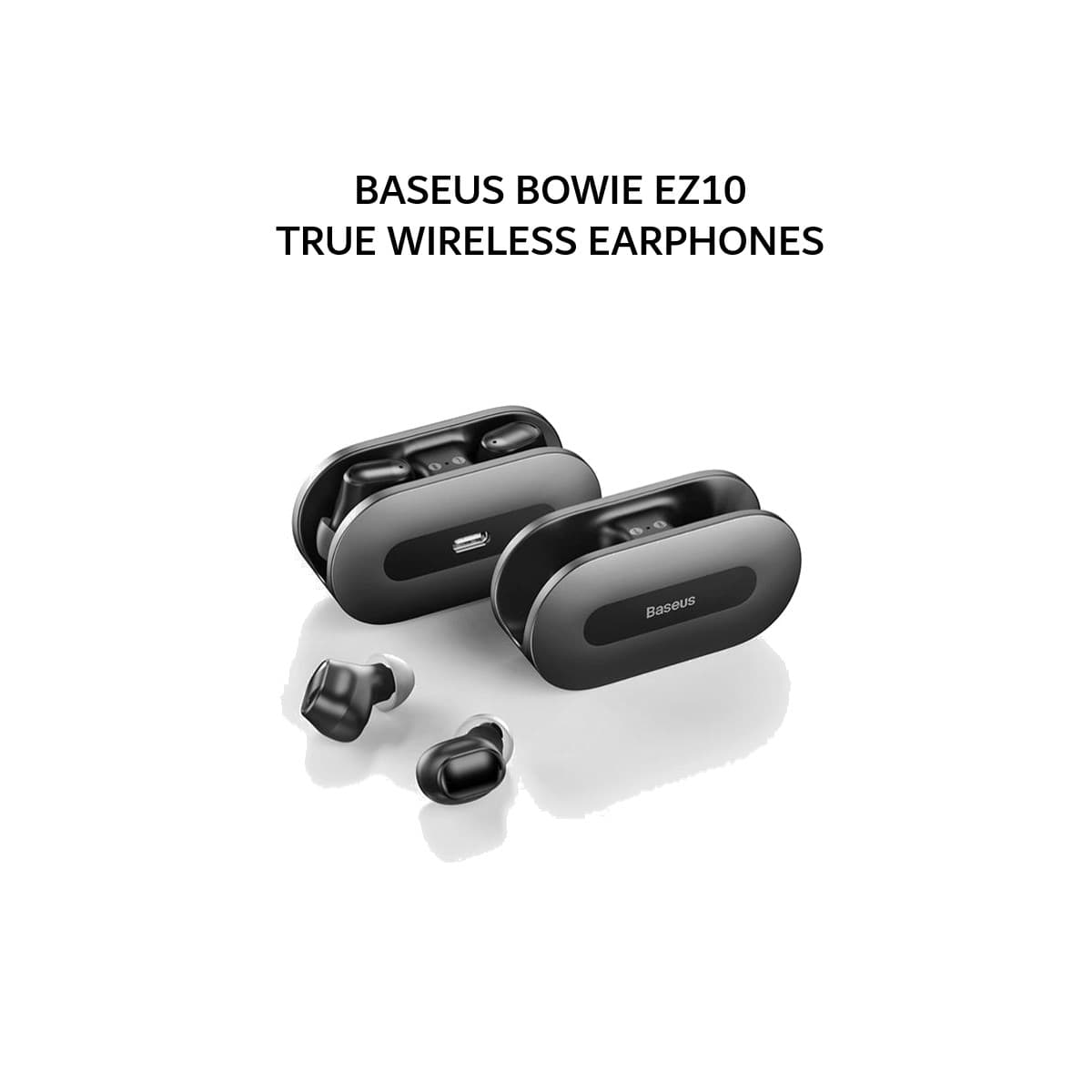 BASEUS BOWIE EZ10 TRUE WIRELESS EARPHONES BLACK