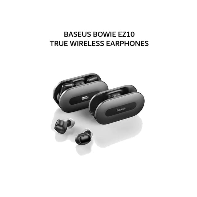 BASEUS BOWIE EZ10 TRUE WIRELESS EARPHONES BLACK