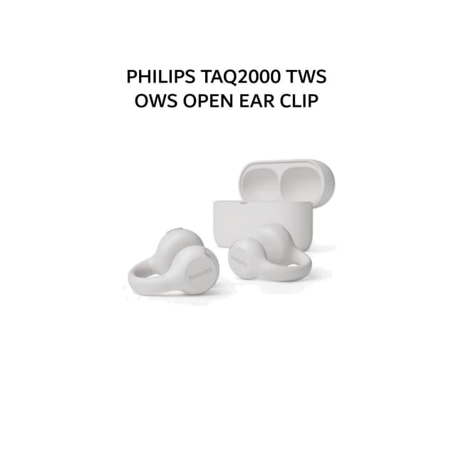 PHILIPS TAQ2000 TWS OWS OPEN EAR CLIP - WHITE