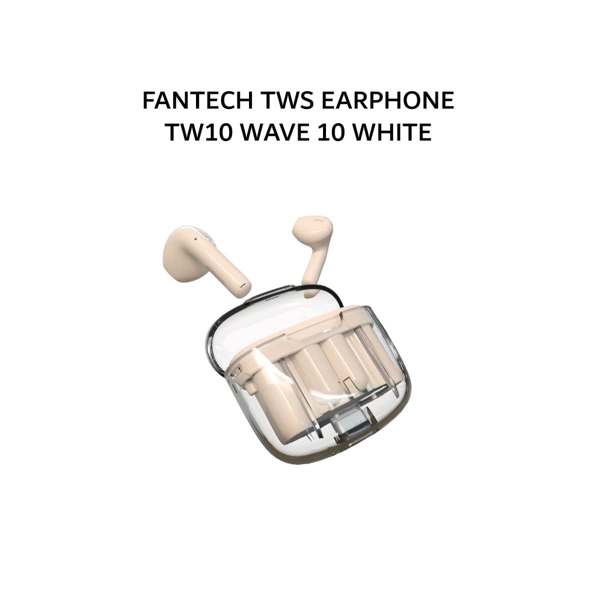 FANTECH TWS EARPHONE TW10 WAVE 10 WHITE