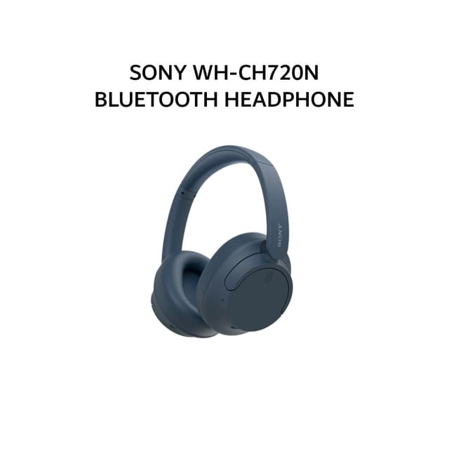 SONY WH-CH720N / WH CH720 BLUETOOTH HEADPHONE - BLUE